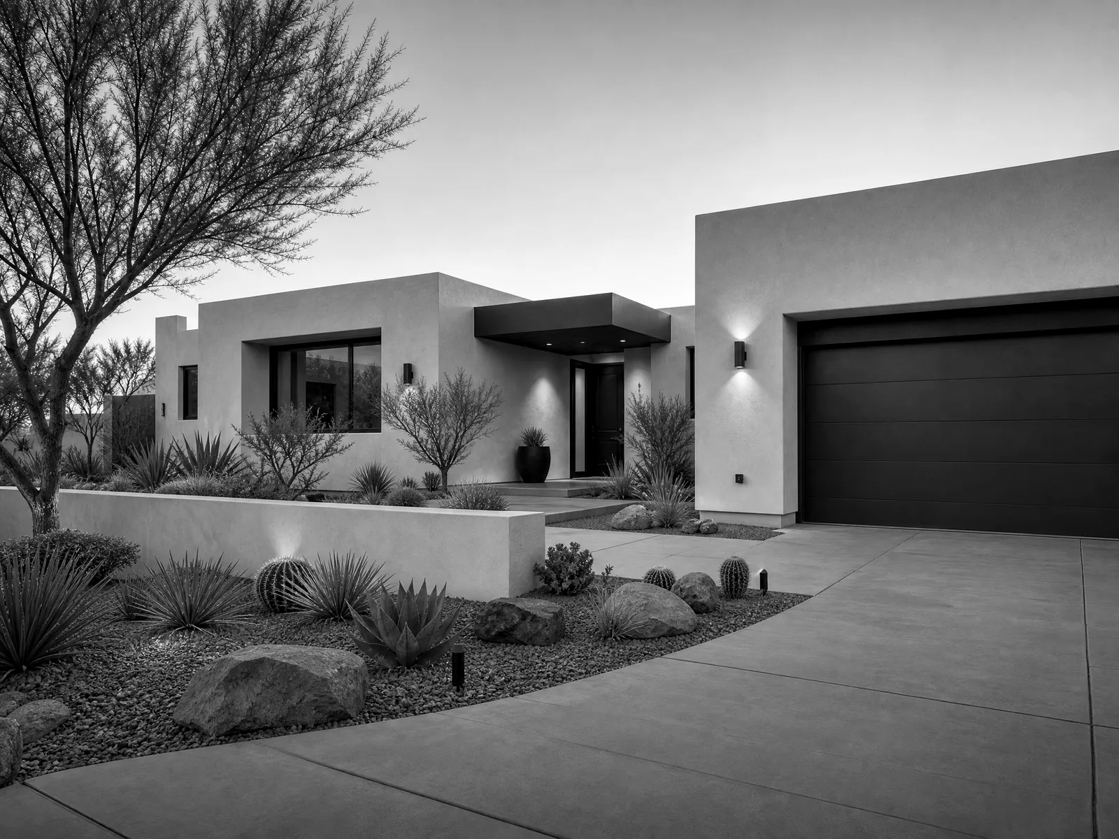 Contemporary desert home representing Aqua Pure service in Buckeye Arizona