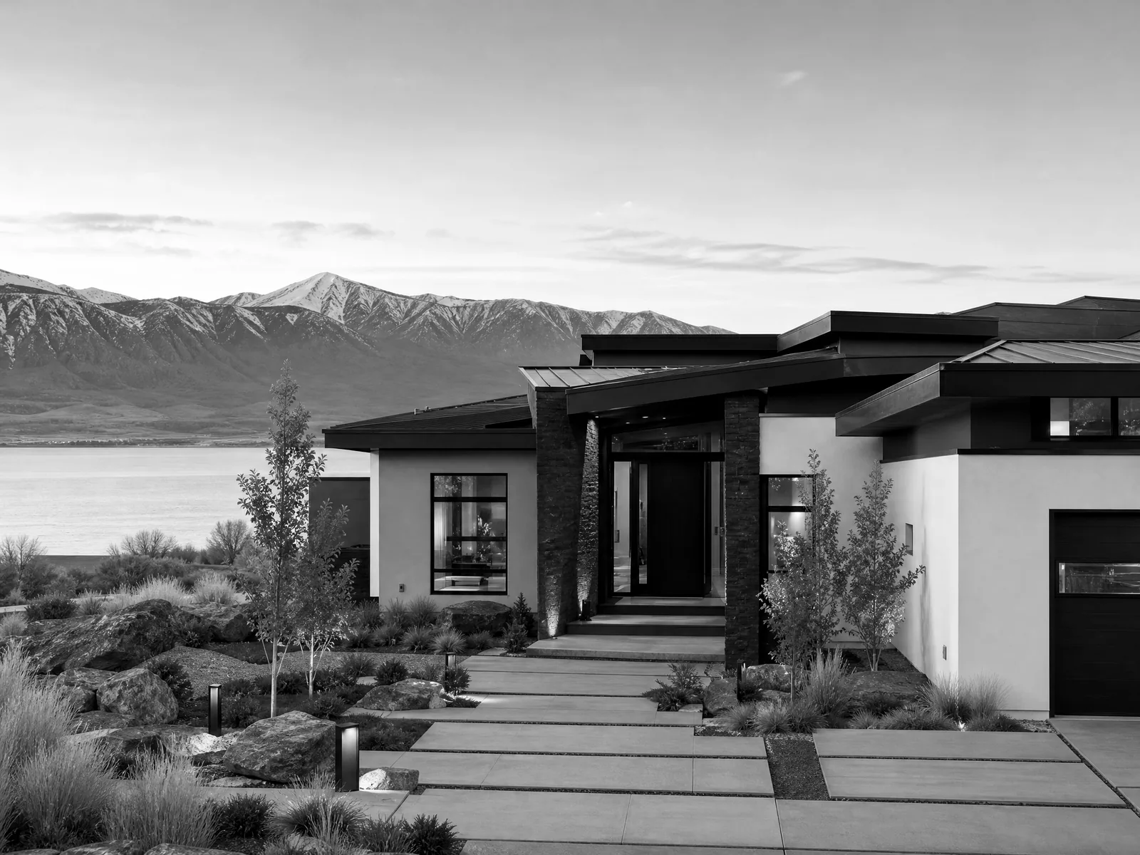 Utah lakeside home representing Aqua Pure service in Saratoga Springs